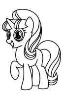 My little pony kleurplaat 20